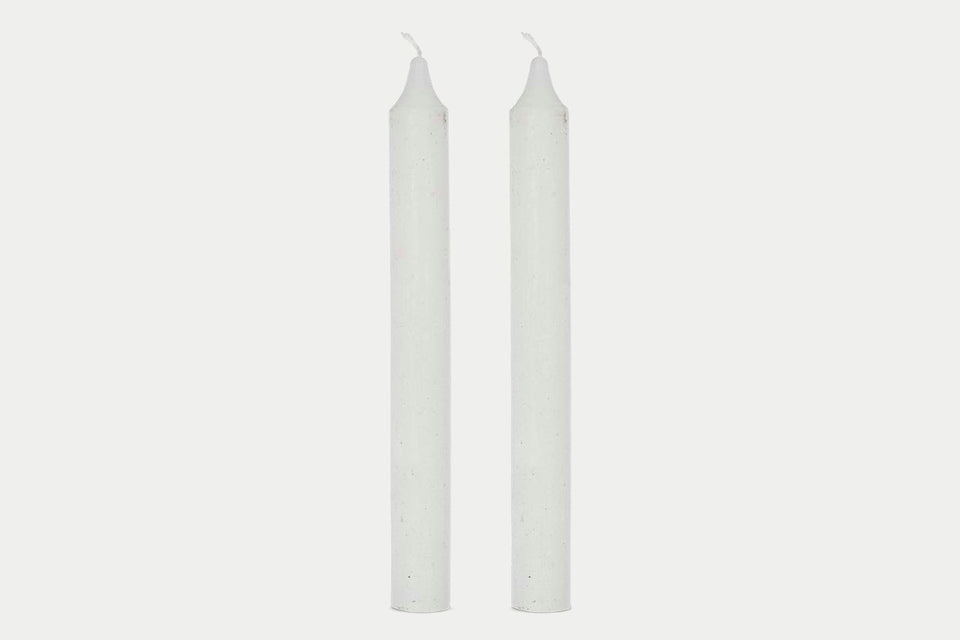 S/2 Rustic Dinner Candle