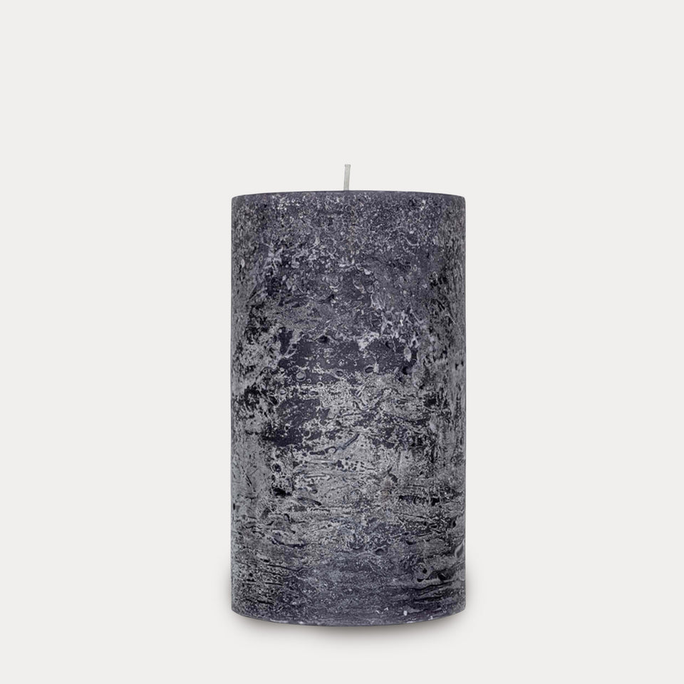 Rustic Pillar Candle S