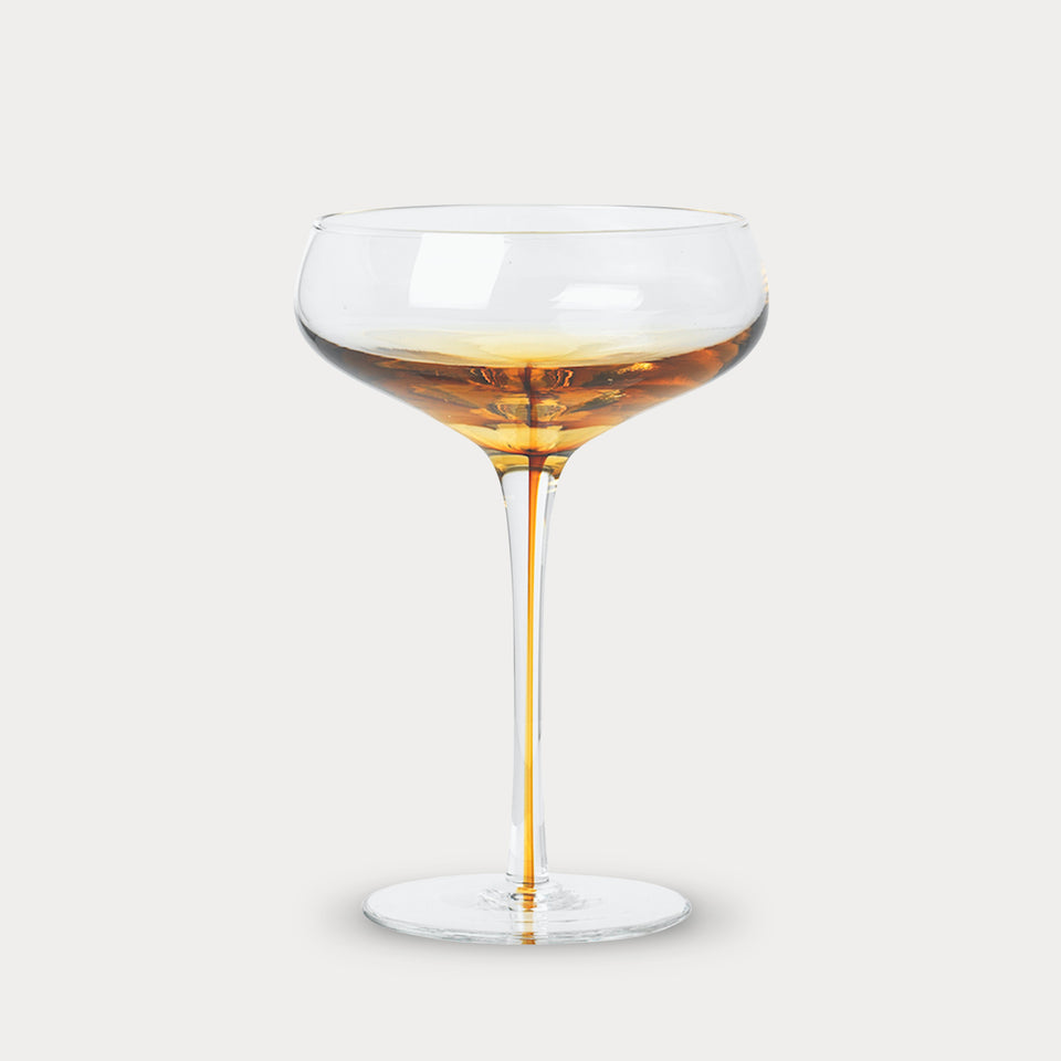 S/4 Cocktail Glass 'Amber'